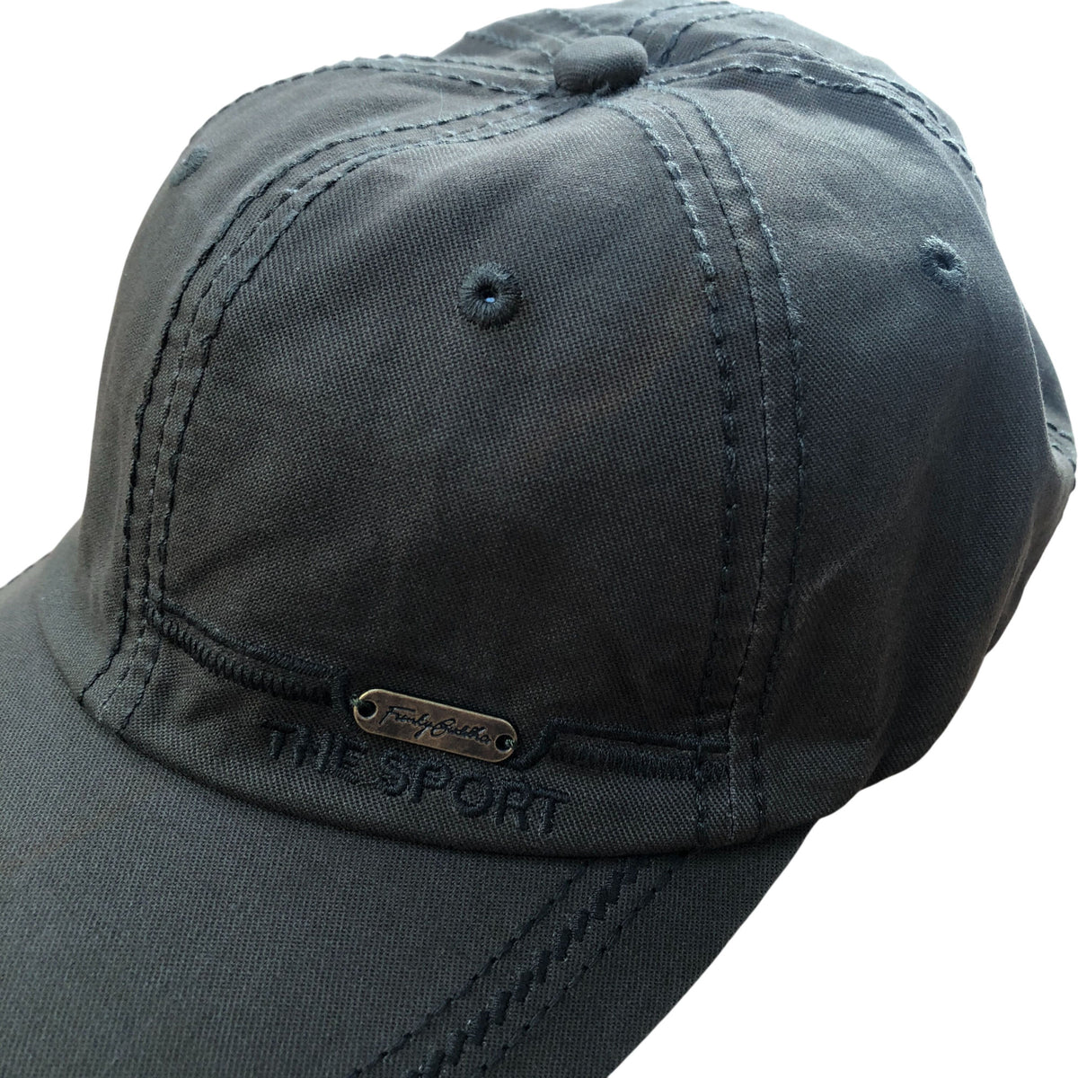 Baseball Cap 100% Cotton Green Adjustable Unisex Outdoor Hat