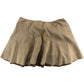 River Island Skirt Size 18 Women's Brown Suede Look Flared Midi Skirt