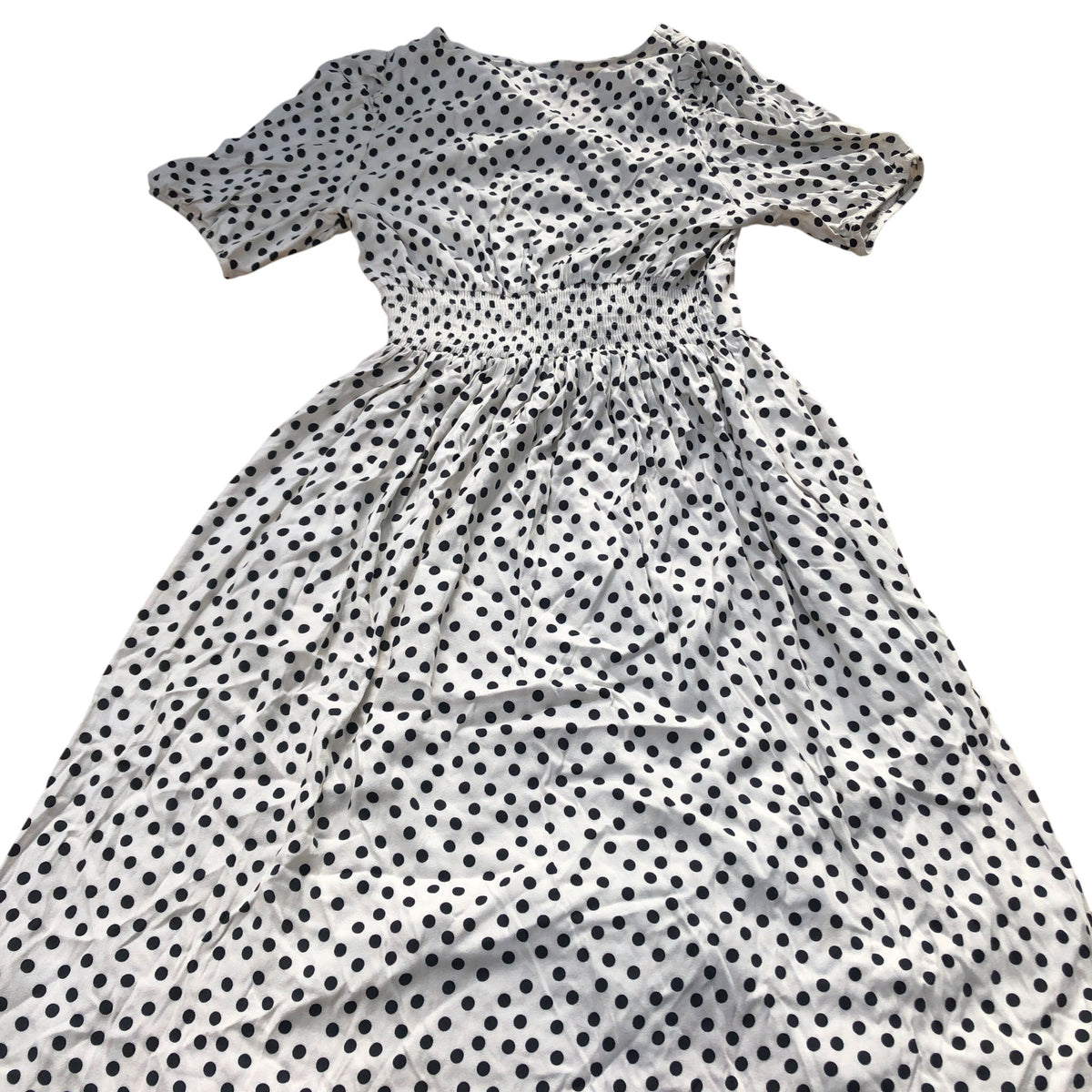 Baukjen Dot Print Dress UK Size 10 Women's Short Sleeve Summer Casual
