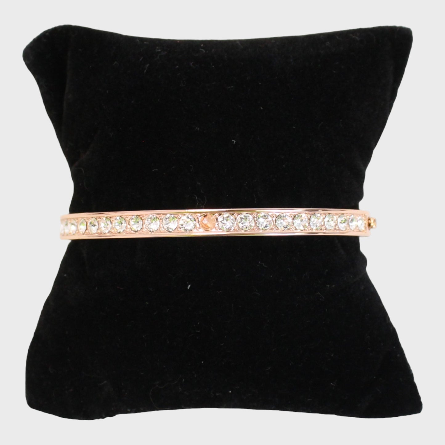 DESIGNER Lady's/Kid's Bracelet with Gems Silver/Rose Gold