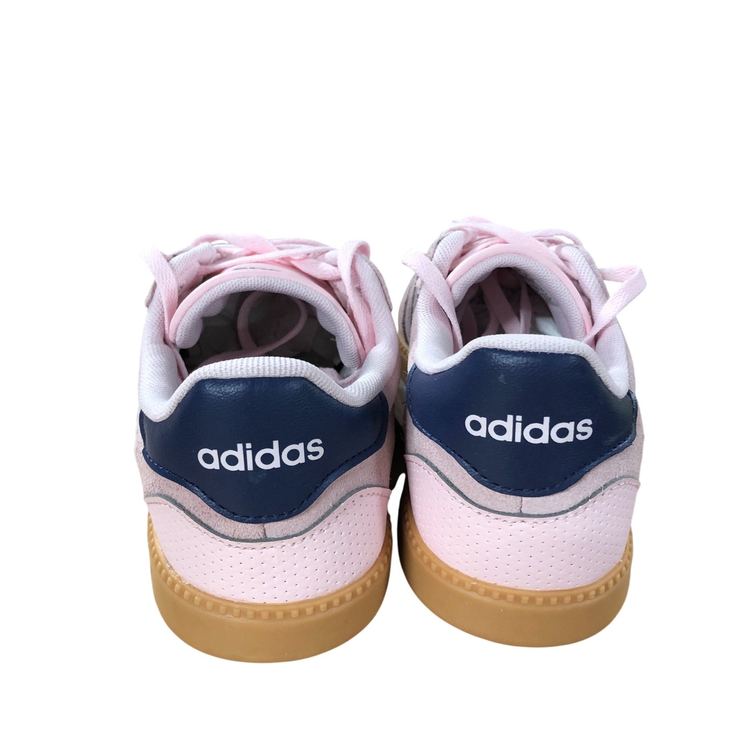 Adidas Breaknet Sleek Sneakers UK4 Women's Pink Suede Casual Trainers