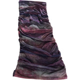 River Island Women's UK6 Glittery Ruched Midi Skirt Multi-Coloured Stretch