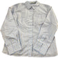 Baukjen Striped Shirt Women's Organic Cotton Size UK12 Classic Button Up