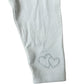River Island Baby 9-12 Mths Girls Leggings Grey Ribbed Hearts Design