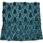 Christmas Tree Cushion Cover Green 45x45cm