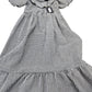 Gingham Dress With Ruffle Sleeves UK12 Women's Stylish Casual Summer Dress