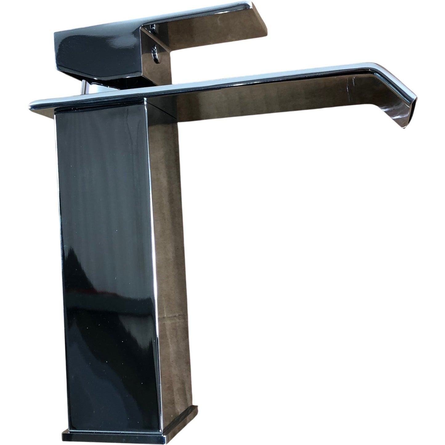 WASSERHYTHM Bathroom Lever Chrome Sink Tap New Water Tap with Accessories