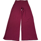 River Island High Waisted Casual Dark Red Trousers