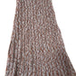 River Island Flared Knit Trousers Women's Flare Leg Brown Mix L