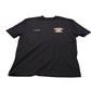 River Island Club De Palais Casa Men's T-Shirt Black Graphic Print Size M
