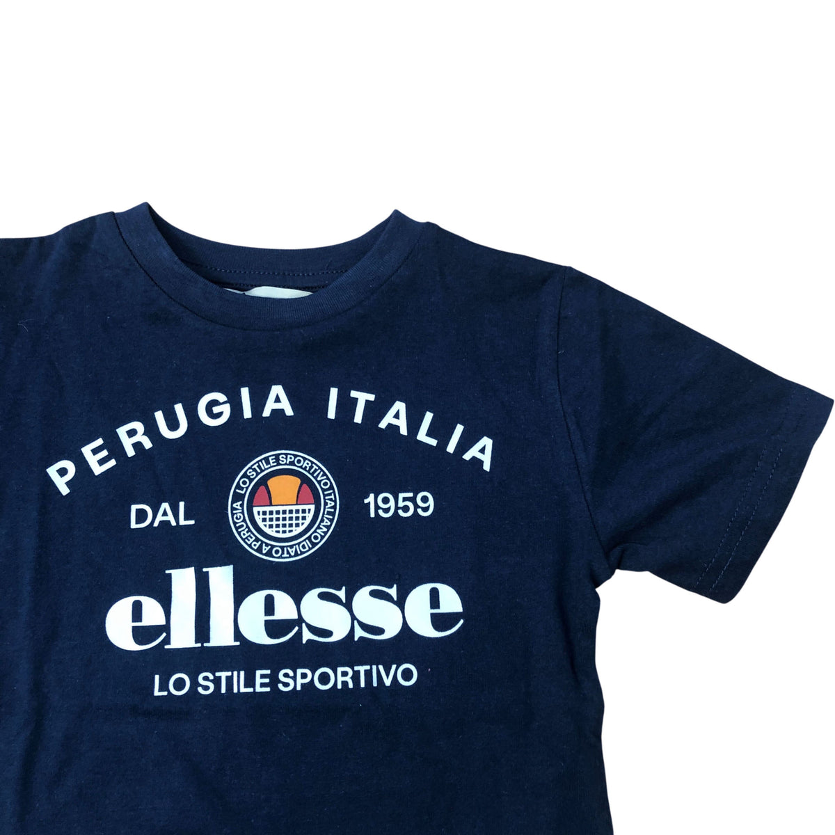 Ellesse Vincent T-Shirt Kids Navy Blue 2-3 Years