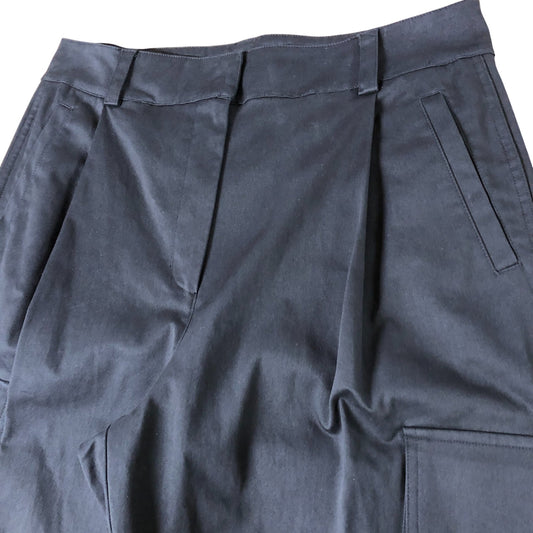 Branded Black Wide Leg Trousers - Size 16