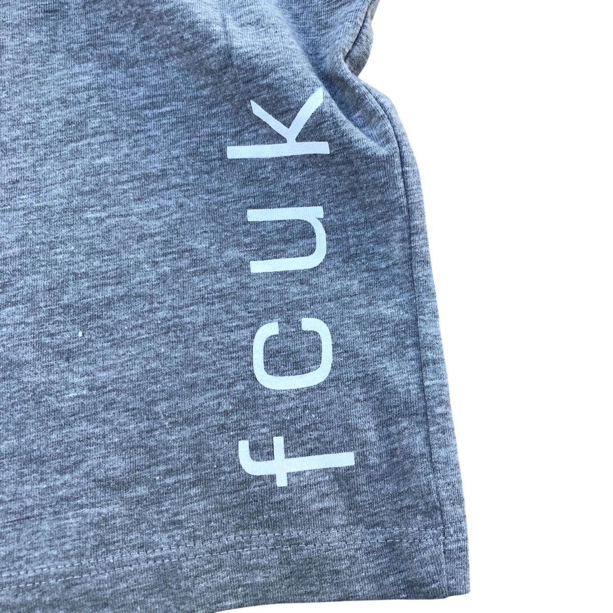 FCUK Sleepwear Set Grey T-Shirt & Trousers Size M