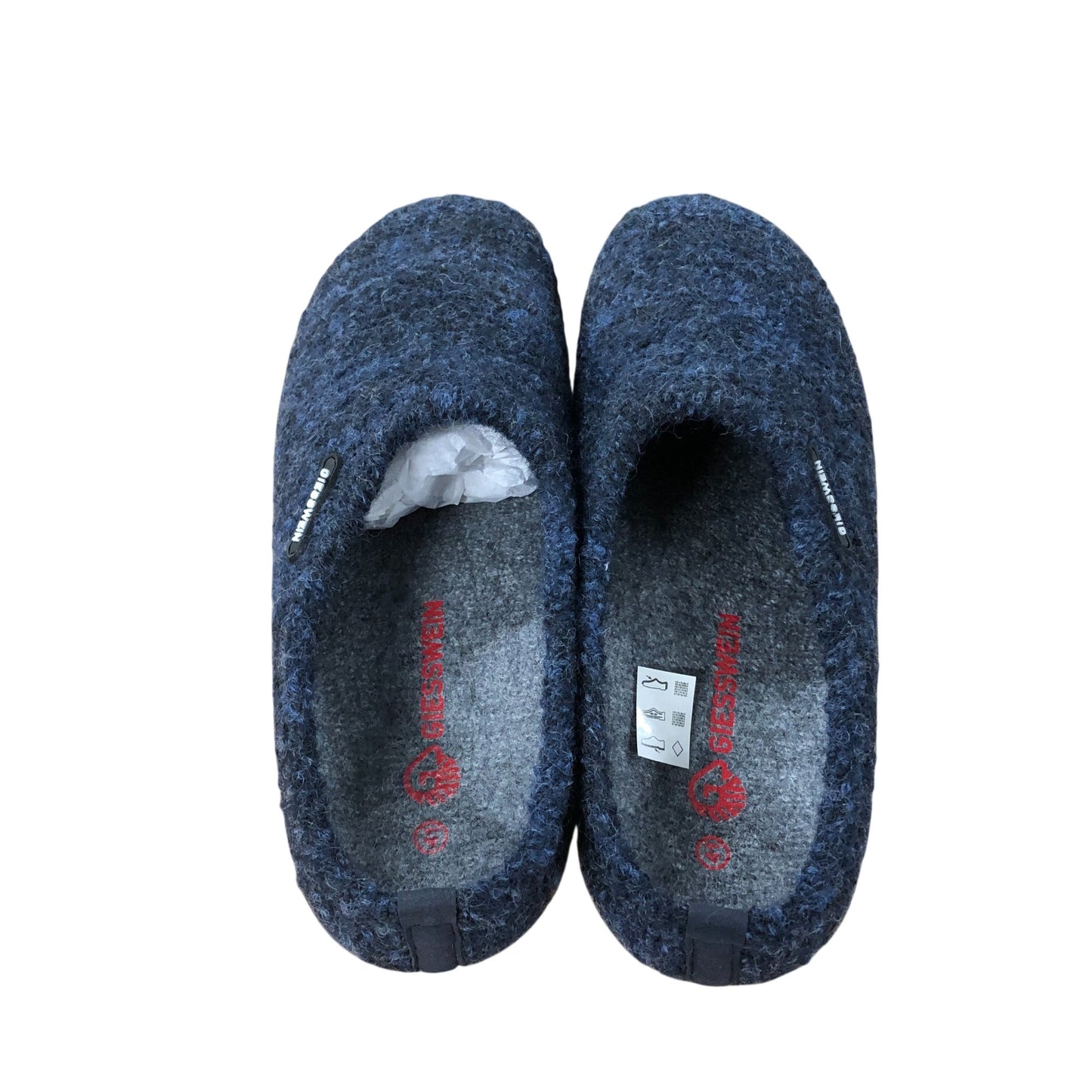 Giesswein Veitsch Slippers UK8 Women's Warm Merino Wool Slip On Ocean