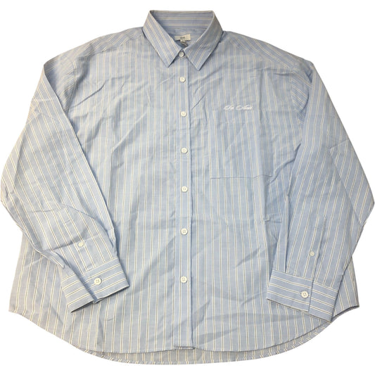 River Island Blue Striped Button Up Shirt