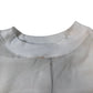 River Island White Sheer Panel Top UK XS Women's 3/4 Sleeve Casual Blouse