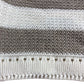 Lefties Sleeveless Crop Top Size 4-5 Years Knitted Beige Brown Stripes