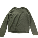 Avant Garde Tanka Crew Jumper Men's Lightweight Knit Green Acrylic XL