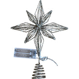 Pre Lit Christmas Star Tree Topper