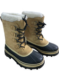 SOREL Caribou WP Women's Insulated Waterproof Boots Size UK6Tan Black