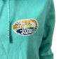 Weird Fish Aqua Marine Hoodie Size 12 Women's Cotton Blend with Logo