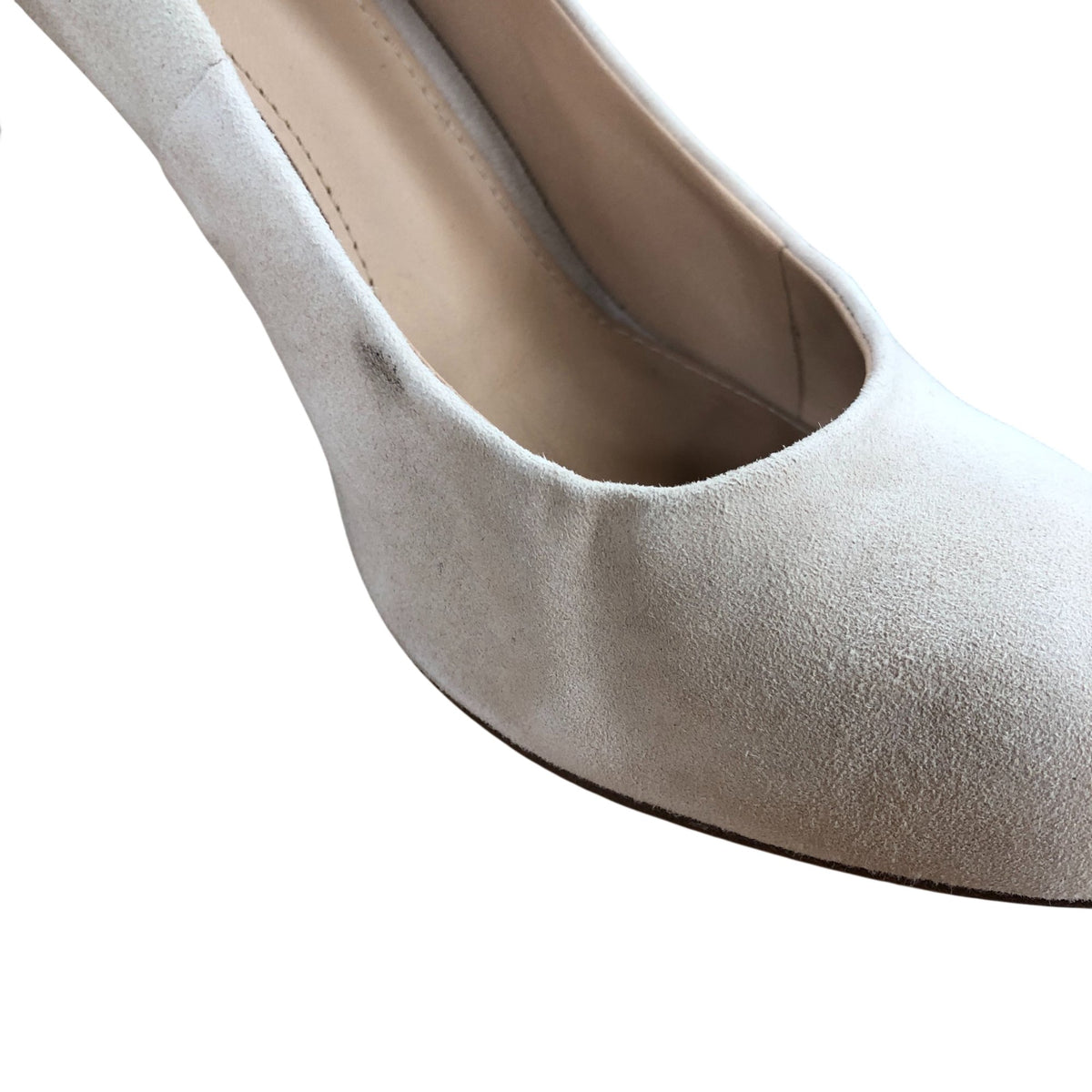 Lizzie Court Heels Women's Fine Suede Oyster High Heels Size UK7