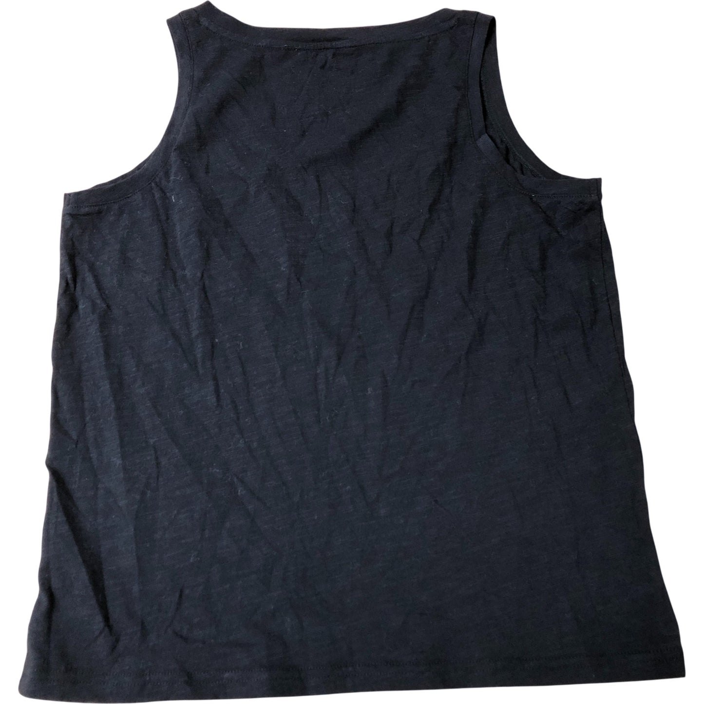 Boden Black V Neck Tank Top Women's Casual Wear Cotton UK8