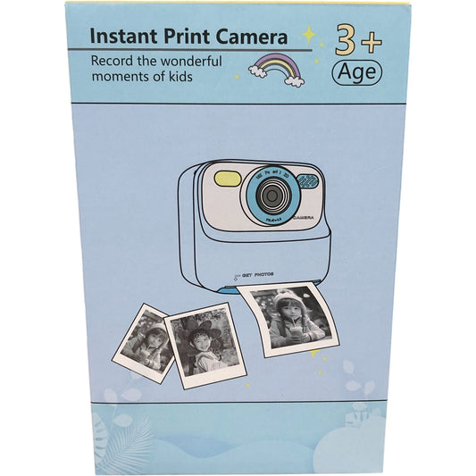 Instant Print Camera For Kids 1080P Video 32GB With Accessories Pink