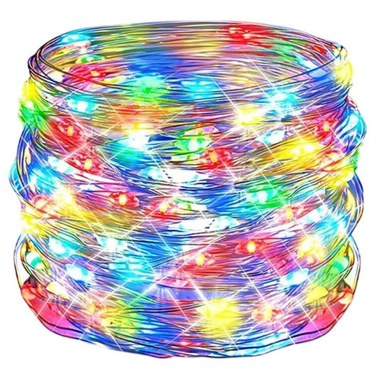 Coloured Fairy Lights String Wire LED 24V