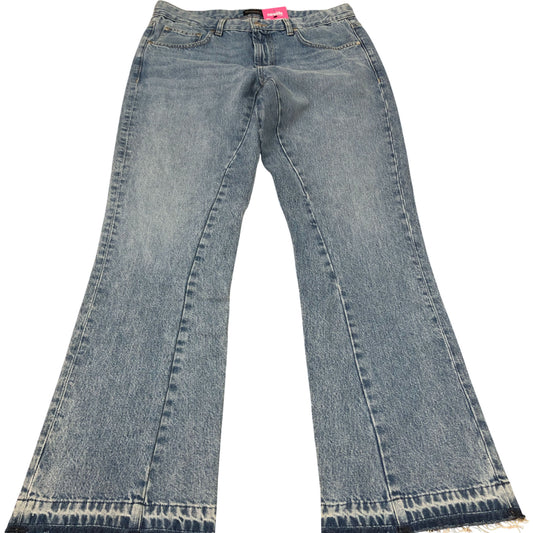 River Island Flared Jeans Size 34 Women's Blue Denim Stylish Comfortable Fit