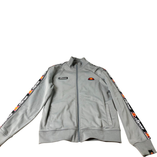Ellesse Giraldo Tracksuit Jacket Men's Grey Activewear Zip Jacket Large