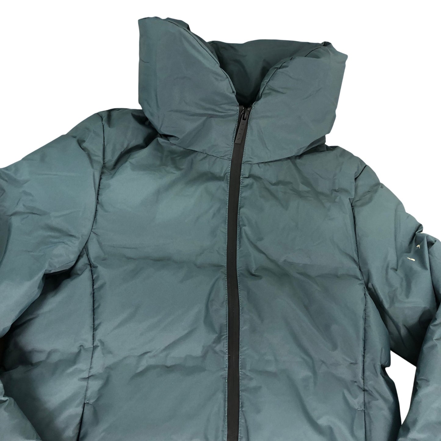 Born Living Yoga Women's Puffer Size M Thick Warm Quilted Coat High Collar