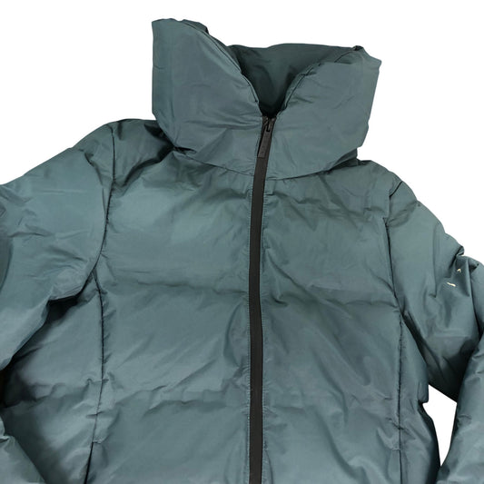 Born Living Yoga Women's Puffer Size M Thick Warm Quilted Coat High Collar