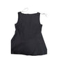 River Island Black Peplum Top UK12 Women's Sleeveless Stretchy Chic Design