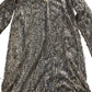 Sequin Dress Size 6 Women's Sparkly V Neck Long Sleeve Party Wear