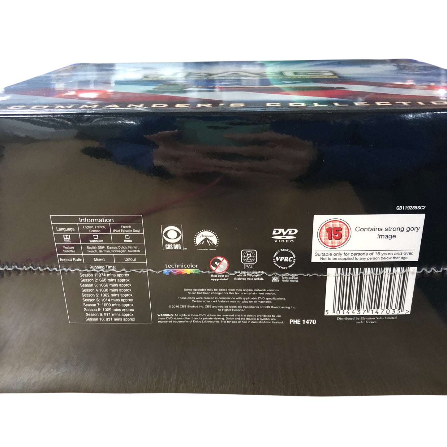 J A G Judge Advocate General Commanders Collection Box Set 54 Discs DVD