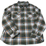Green Plaid Flannel Shirt Size XXL