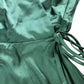 Rewritten Florence Waterfall Dress Size 8 Women's Olive Green Satin Long Dress