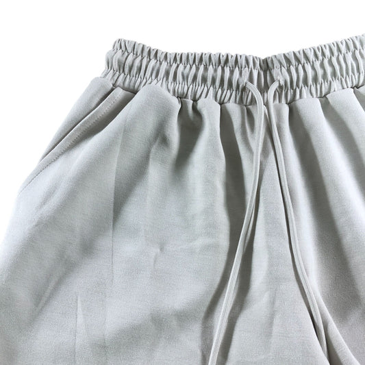River Island Women's Shorts UK XS Cream Drawstring Waist Stretchy Style