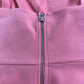 River Island UK L Women's Pink Crop Corset Top