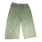 FatFace Cargo Trousers UK22 Women's Light Green Cotton Blend Outdoor Style