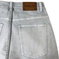 Weird Fish Souline Wide Leg Cropped Jeans Size 10 Women's Skyway Blue