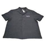 River Island Year Of The Snake Shirt UK XL Men's Short Sleeve Black Casual