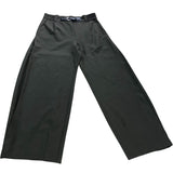 River Island Trousers UK10 Women's Olive Green Elastic Waistband