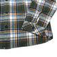 Green Plaid Flannel Shirt Size XXL