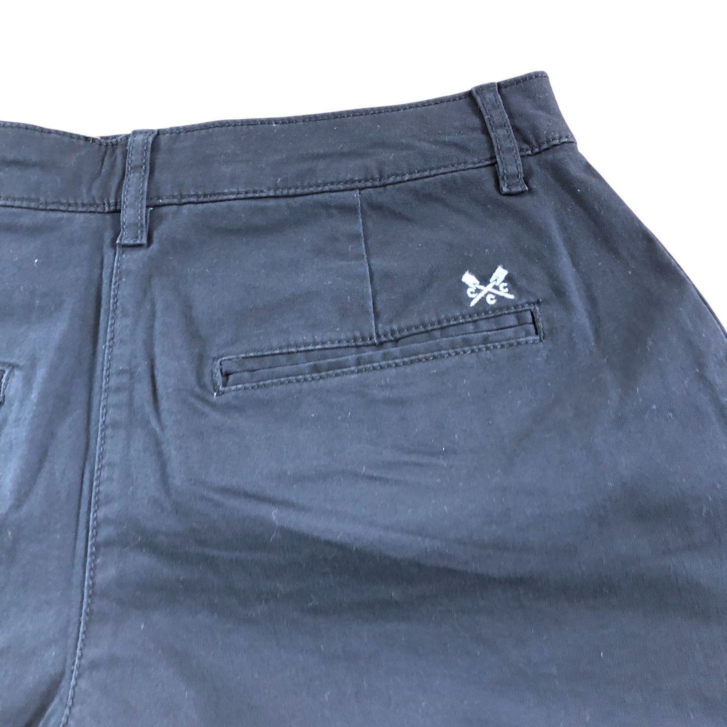 Crew Clothing Company Navy Blue Women’s Shorts UK10 Cotton Stretch