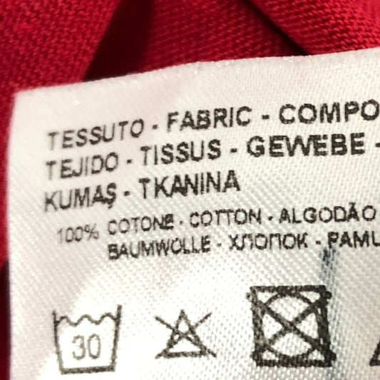 Armani Exchange T Shirt M Slim Red Cotton Logo 100 Cotton Men Casual Top