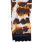 Women's Nightwear Orange Brown Animal Print Jogger Pants UK12