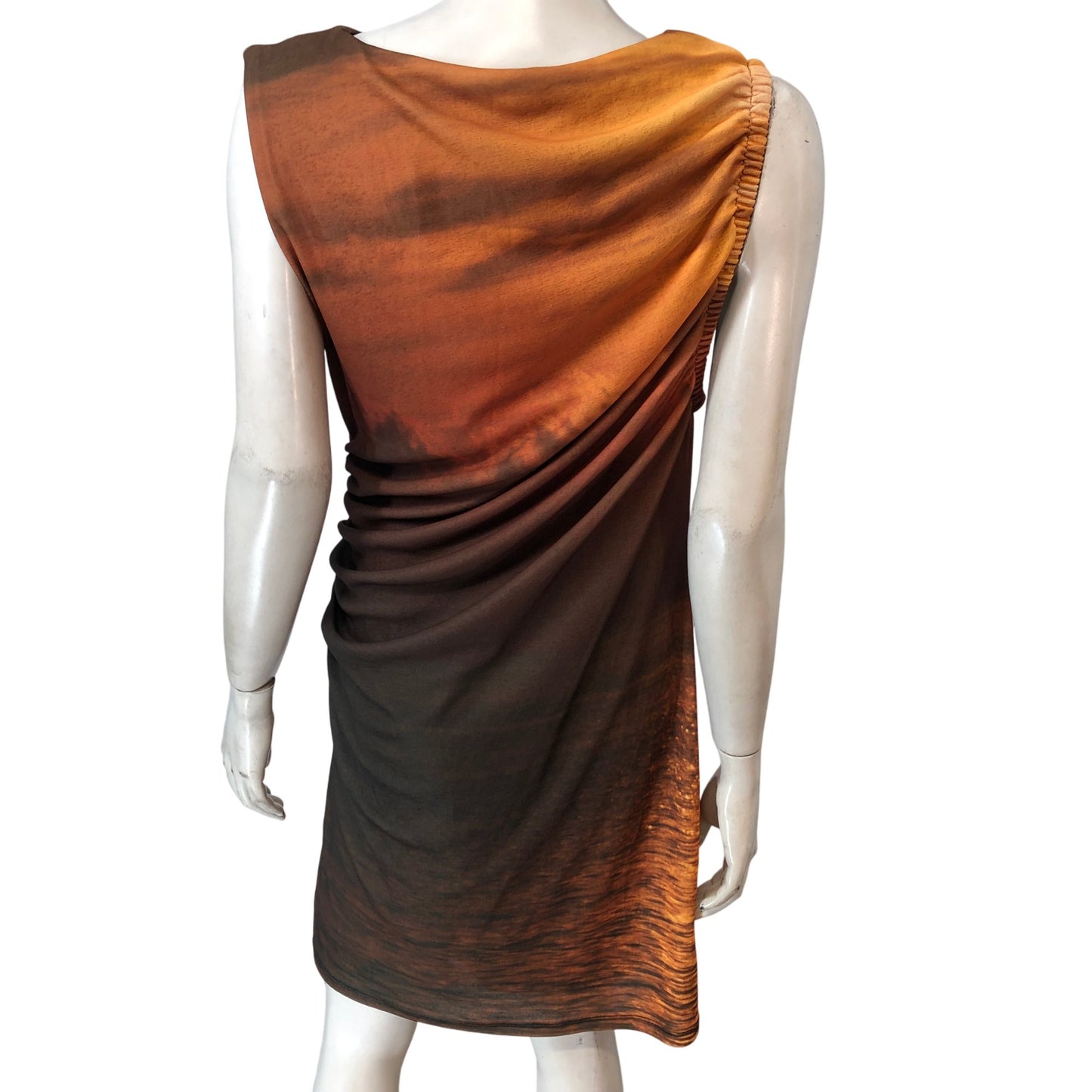 River Island Brown Zibar Dress Size UK14-16 Women’s Sleeveless Casual Evening