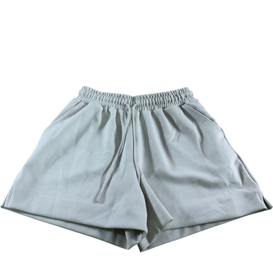River Island Women's Shorts UK XS Cream Drawstring Waist Stretchy Style